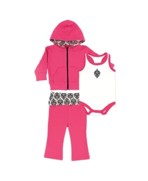 Yoga Sprout Baby Boys and Girls Hoodie Bodysuitor Tee Top and Pant Bear Baby