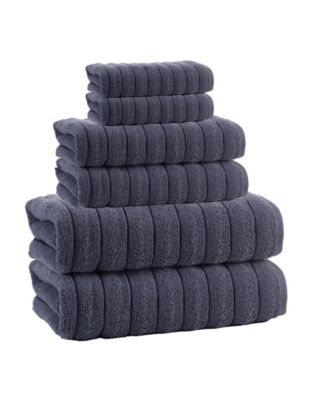 Vague 6-Pc. Turkish Cotton Towel Set
