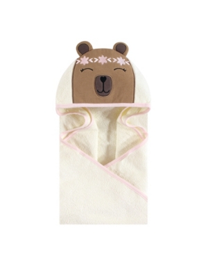 Hudson Baby Animal Face Hooded Towel