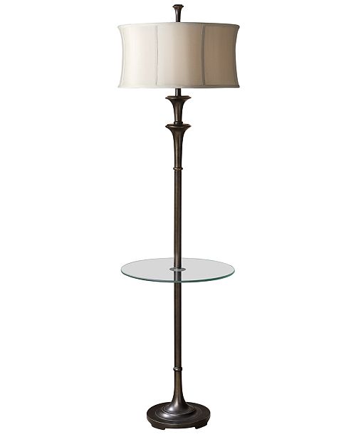 Uttermost Brazoria Floor Lamp with Tray Table & Reviews ...