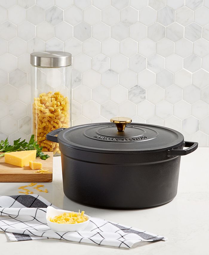 Martha Stewart Collection Enameled Cast Iron 8Qt. Covered Dutch Oven