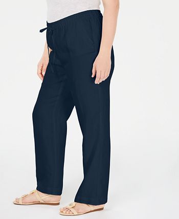 Charter club pants plus size hotsell
