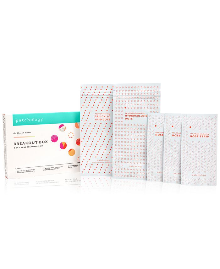 Patchology - 5-Pc. Breakout Box 3-In-1 Acne Treatment Set