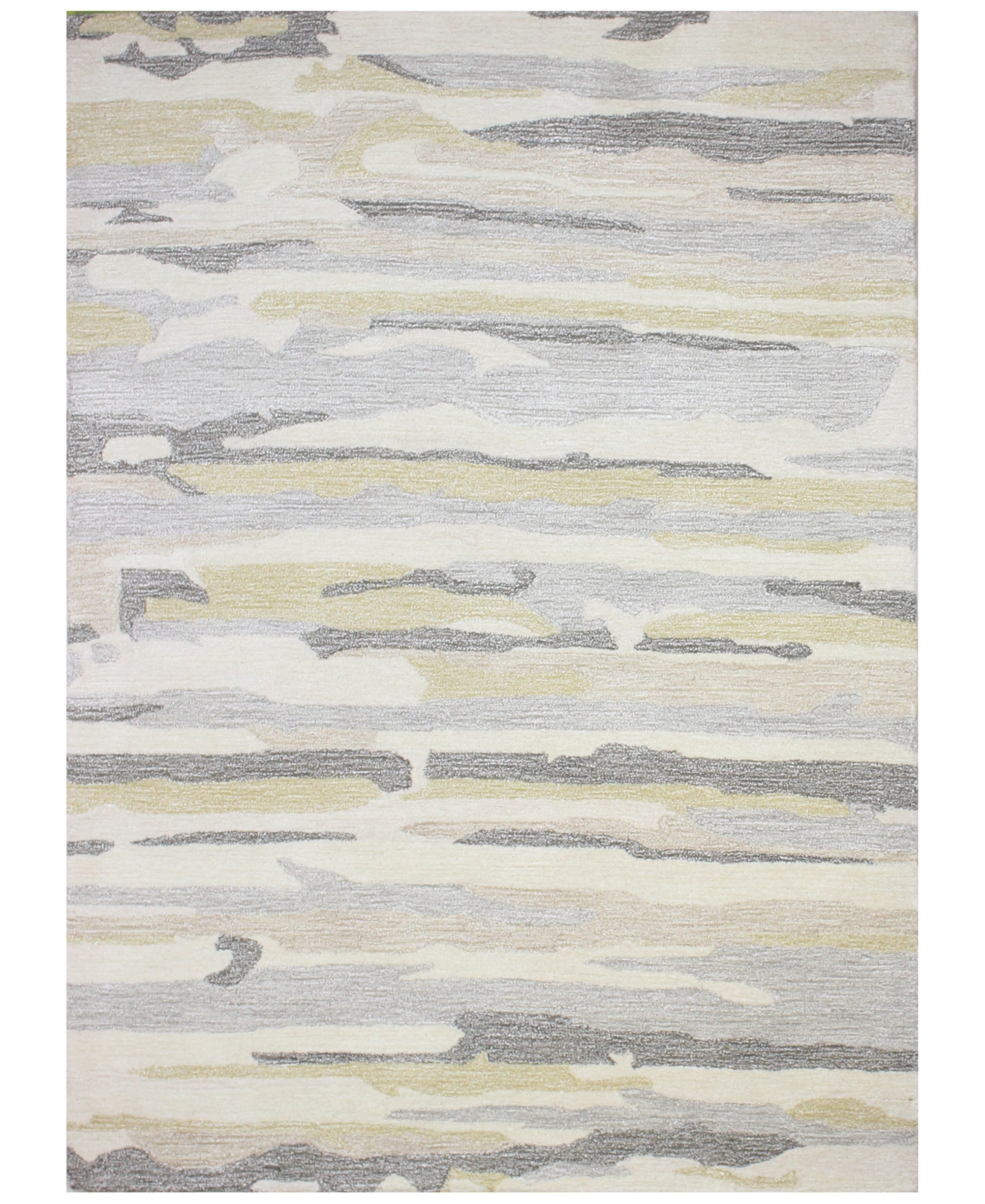 Closeout! Bb Rugs Elements Elm-227 5' x 7'6in Area Rug - Ivory/Grey