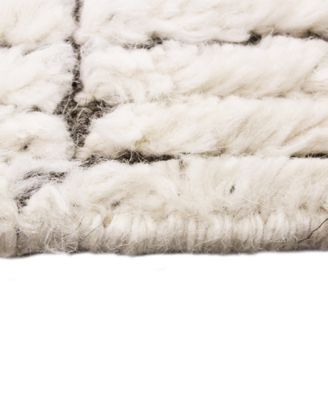 Natural Wool NAT-20 Ivory/Gray Area Rug