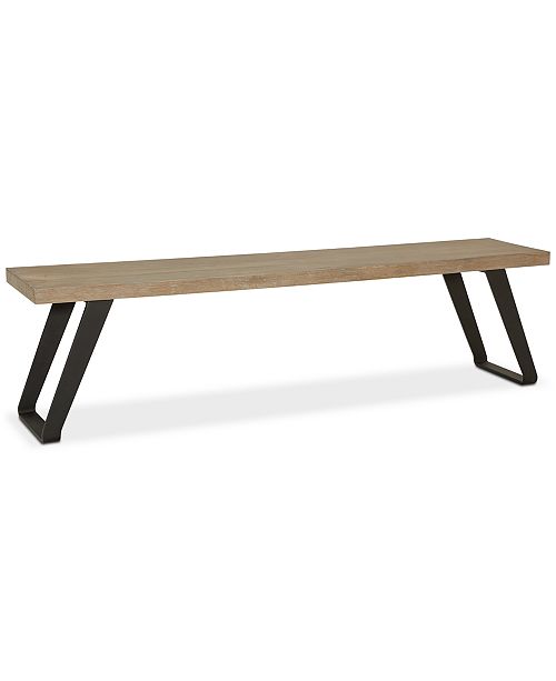 Furniture Closeout Clarita Bench Created For Macy S Reviews
