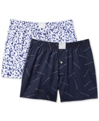 Michael Kors - Men's 2-Pk. Stretch Woven Boxers