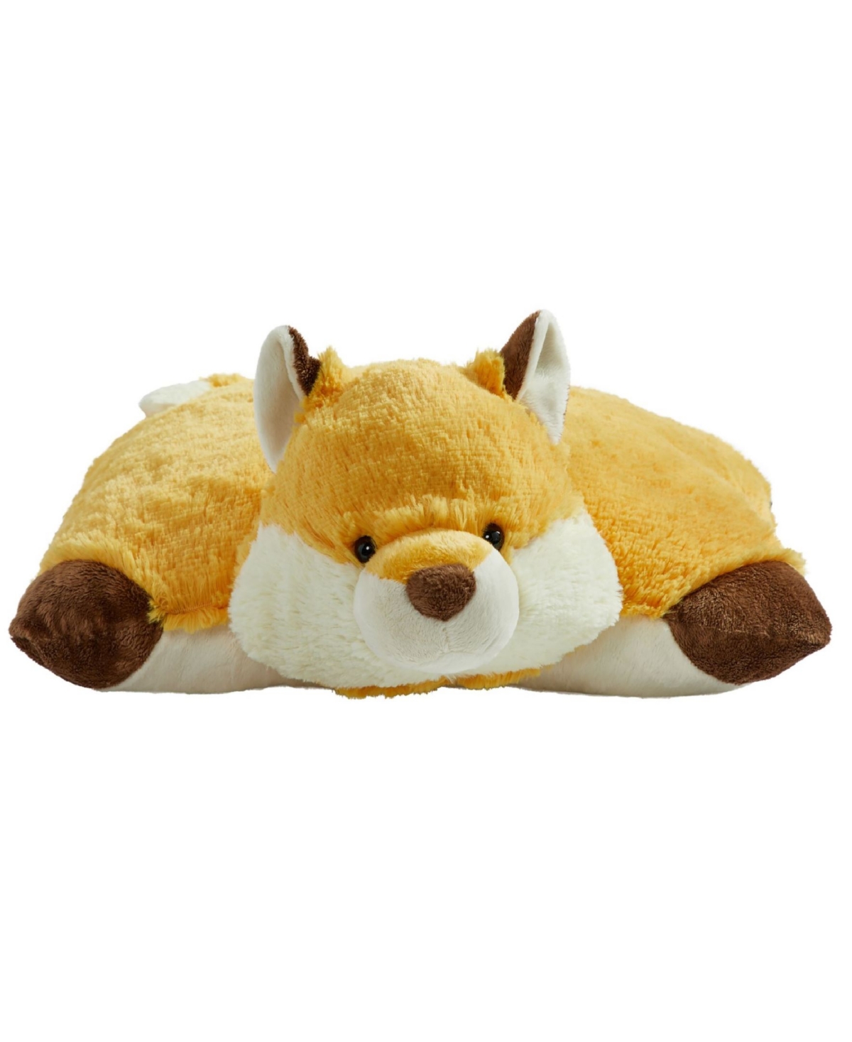 Shop Pillow Pets Wild Fox Stuffed Animal Plush Toy In Orange
