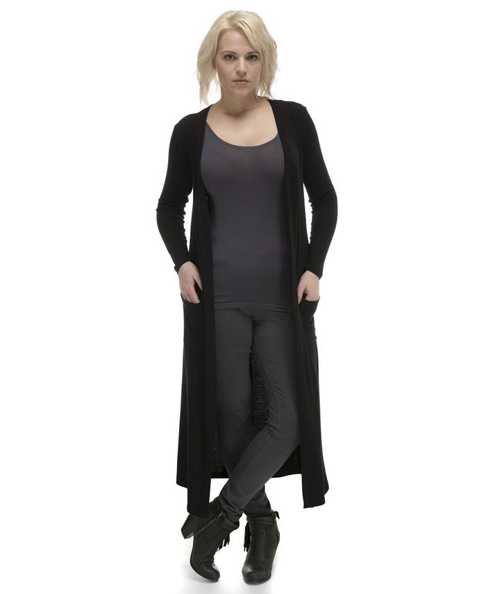 YALA Designs YALA Brooke Duster Long Knit Cardigan Sweater - Macy's