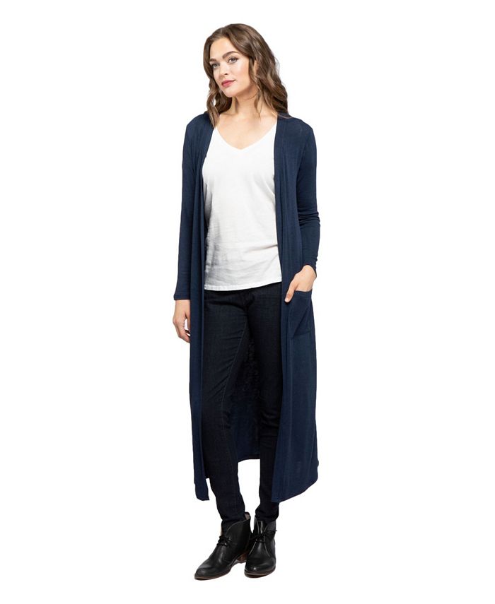 YALA Designs YALA Brooke Duster Long Knit Cardigan Sweater - Macy's