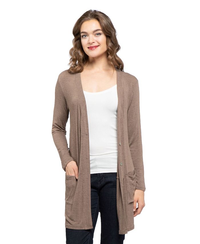YALA Designs YALA Leslie Long Sleeve Oversized Cardigan Sweater - Macy's