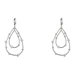 image of Nina Layered Teardrop Earrings