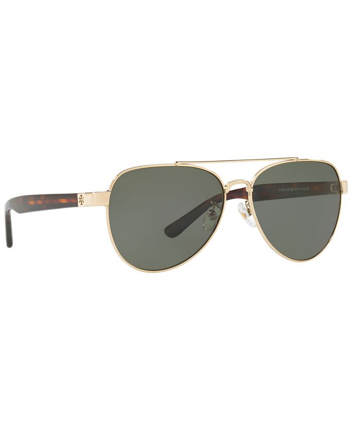 Tory Burch Polarized Sunglasses, TY6070 57 - Macy's