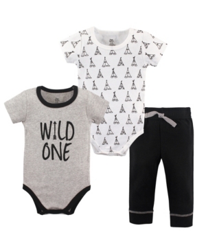 Yoga Sprout Baby Girls and Baby Boys Bodysuit and Pant 3-Piece Set