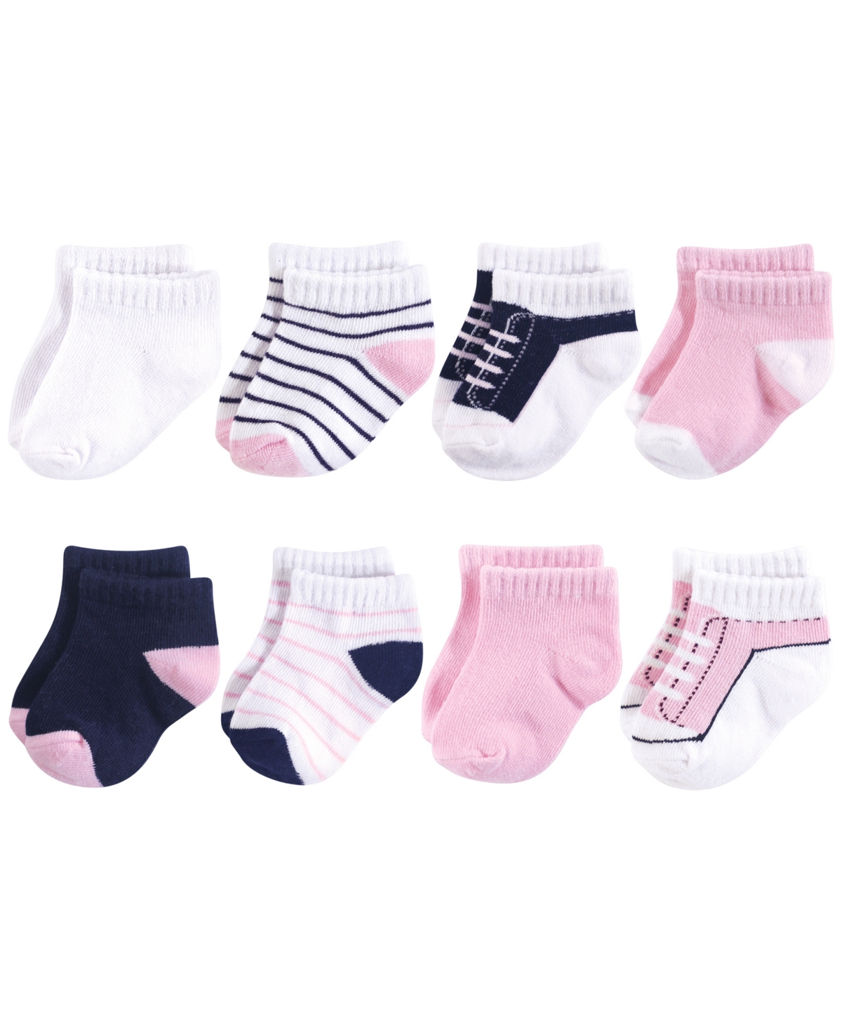 Yoga Sprout Baby Girls Baby Socks, Damask
