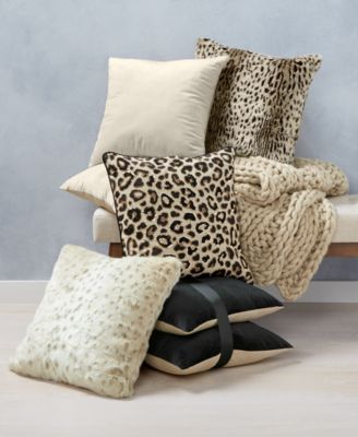 leopard print decorative pillows