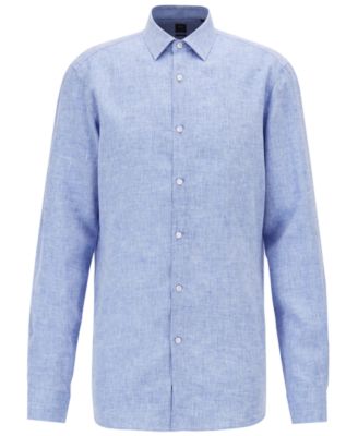 boss linen shirt