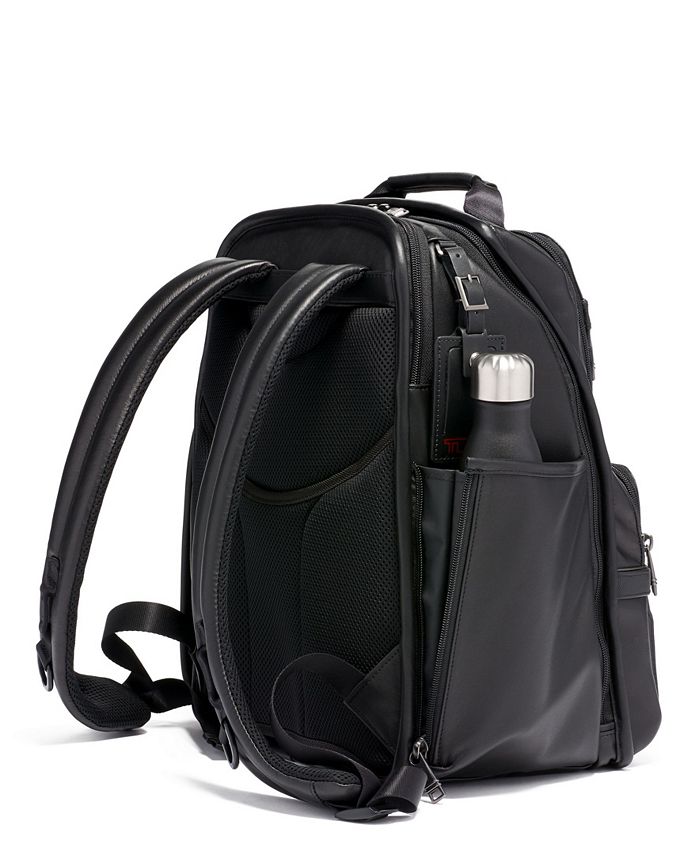 TUMI Alpha 3 Leather Compact Laptop Brief Backpack & Reviews ...