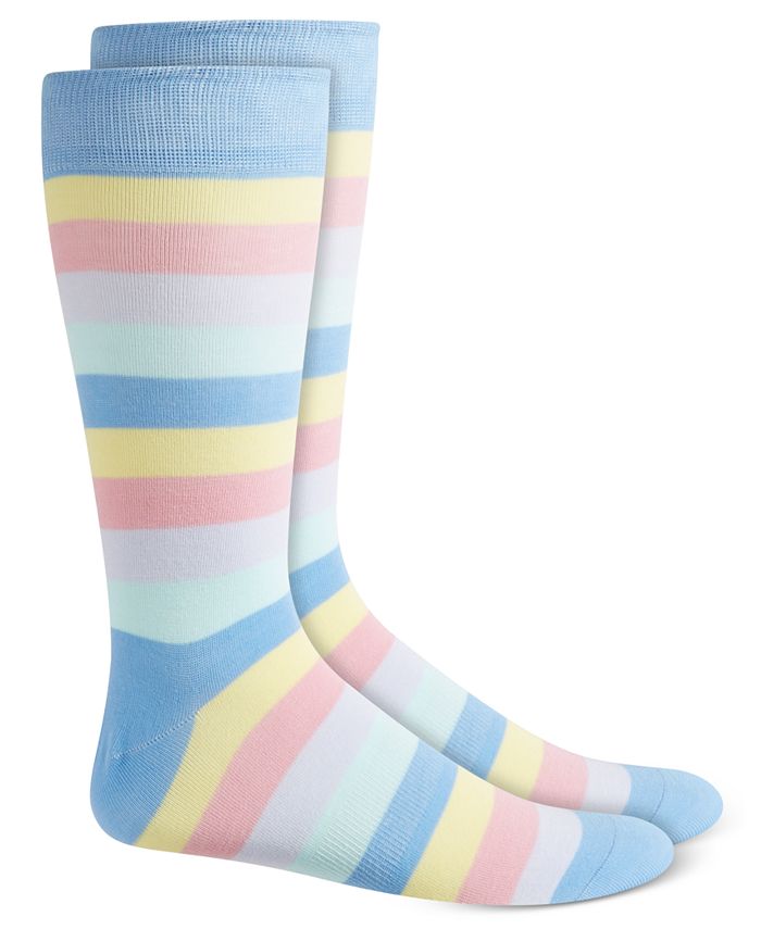 Bar III Men's Striped Socks, Created for Macy's Macy's