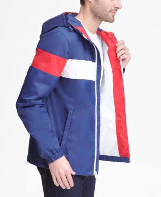 Levi's Men's Water-Resistant Colorblocked Rain Jacket 