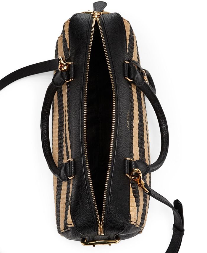 Lauren Ralph Lauren Cornwall Straw Satchel & Reviews - Handbags ...