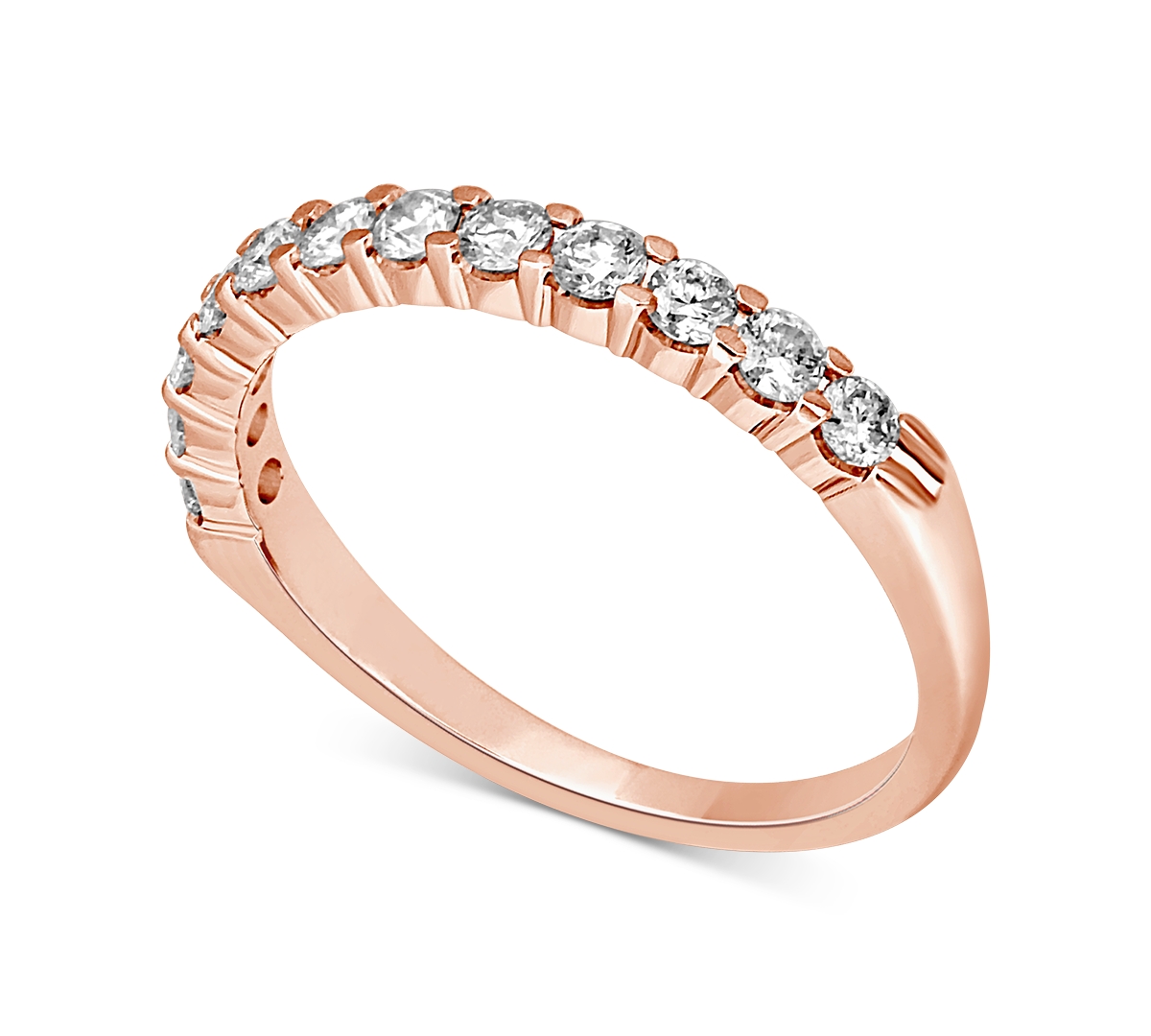 Diamond Band (1/2 ct. t.w.) in 14k White, Yellow or- Rose Gold