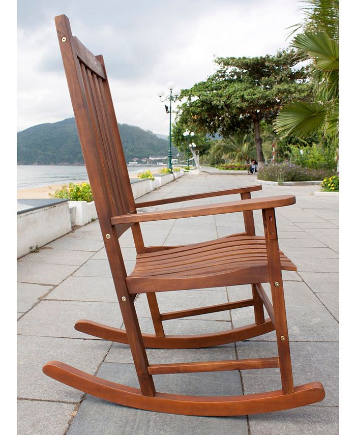 northbeam Traditional Oil Based Stain Rocking Chair - Macy's
