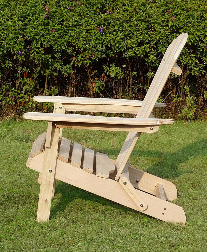 northbeam Foldable Adirondack Chair Kit Macy's