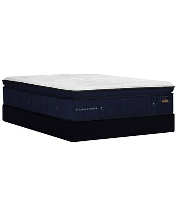 Stearns & Foster - Reserve Hepburn 16" Luxury Plush Euro Pillow Top Mattress Set - Full