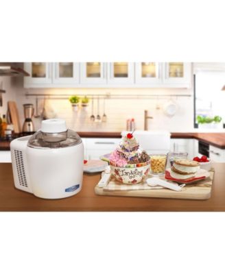 Elite by Maxi-Matic Mr. Freeze 1.5 Pint Thermo Electric Self - Freezing Ice Cream Maker