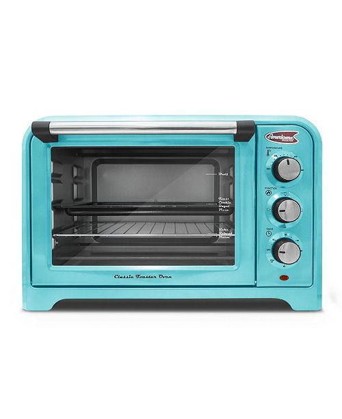 Elite by MaxiMatic Americana by Elite 6 Slice, 26L Retro Toaster Oven