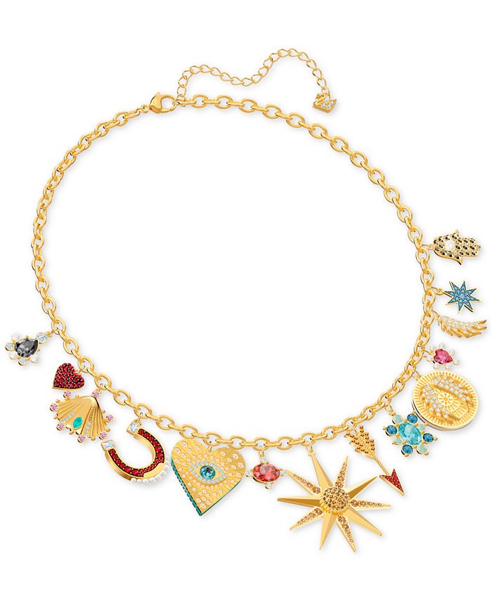 Swarovski goddess necklace
