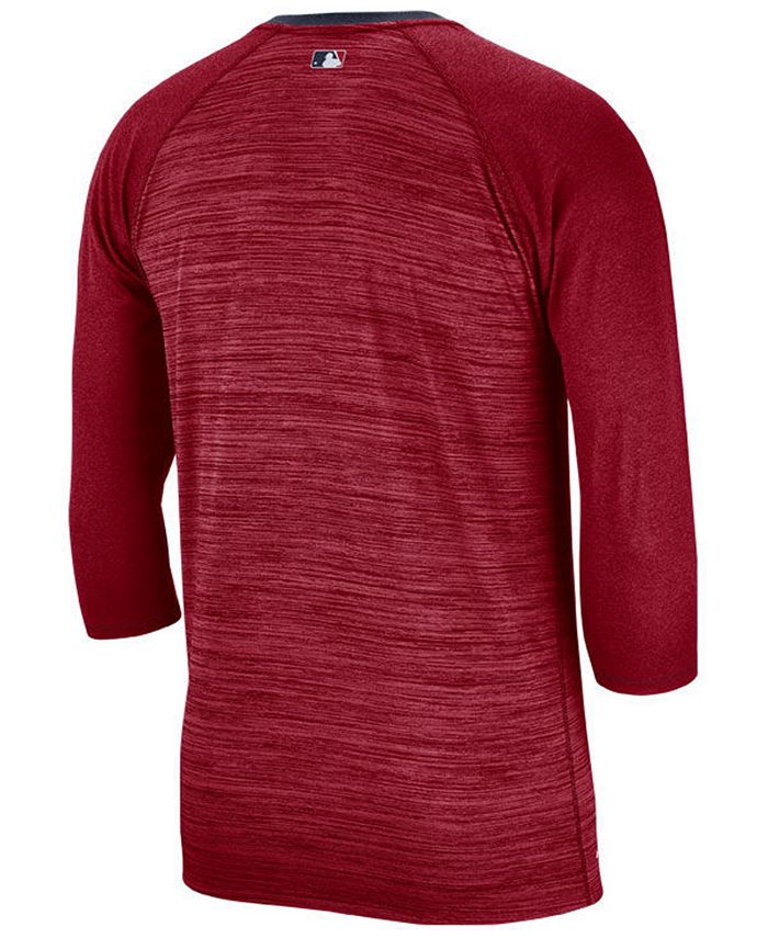 Nike Men's St. Louis Cardinals Velocity Raglan T-Shirt - Macy's