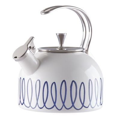 Kate Spade new york All in Good Taste Cobalt Tea Kettle - Macy's