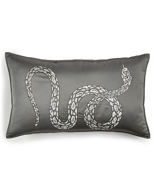 Home Design Studio 14 X26 Beaded Snake Decorative Pillow