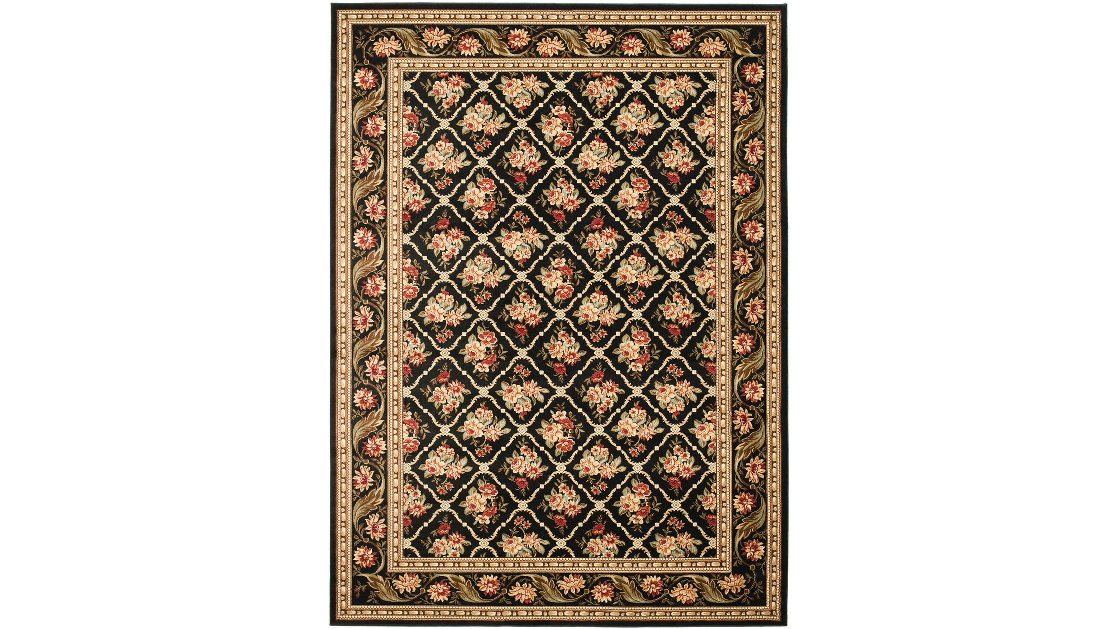 Safavieh Lyndhurst LNH556 Black 8' x 11' Area Rug