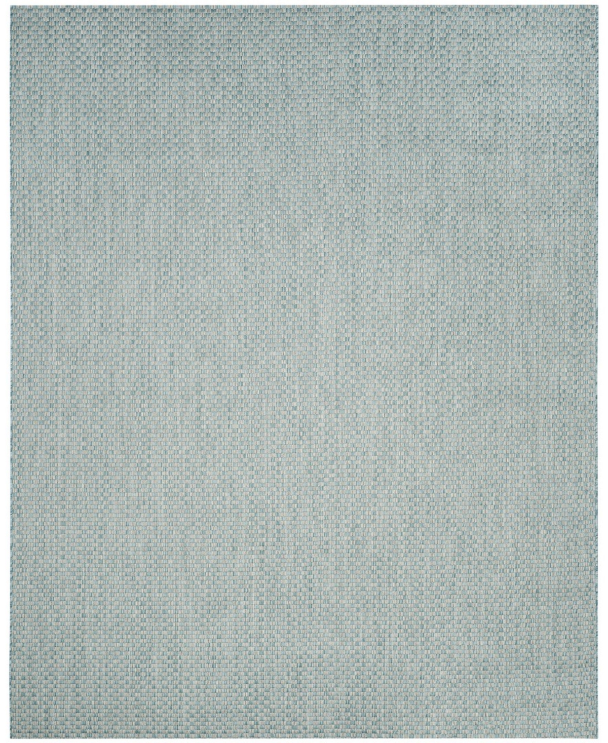 Safavieh Courtyard Light Blue and Light Gray 8' x 11' Sisal Weave Outdoor Area Rug - Light Blue