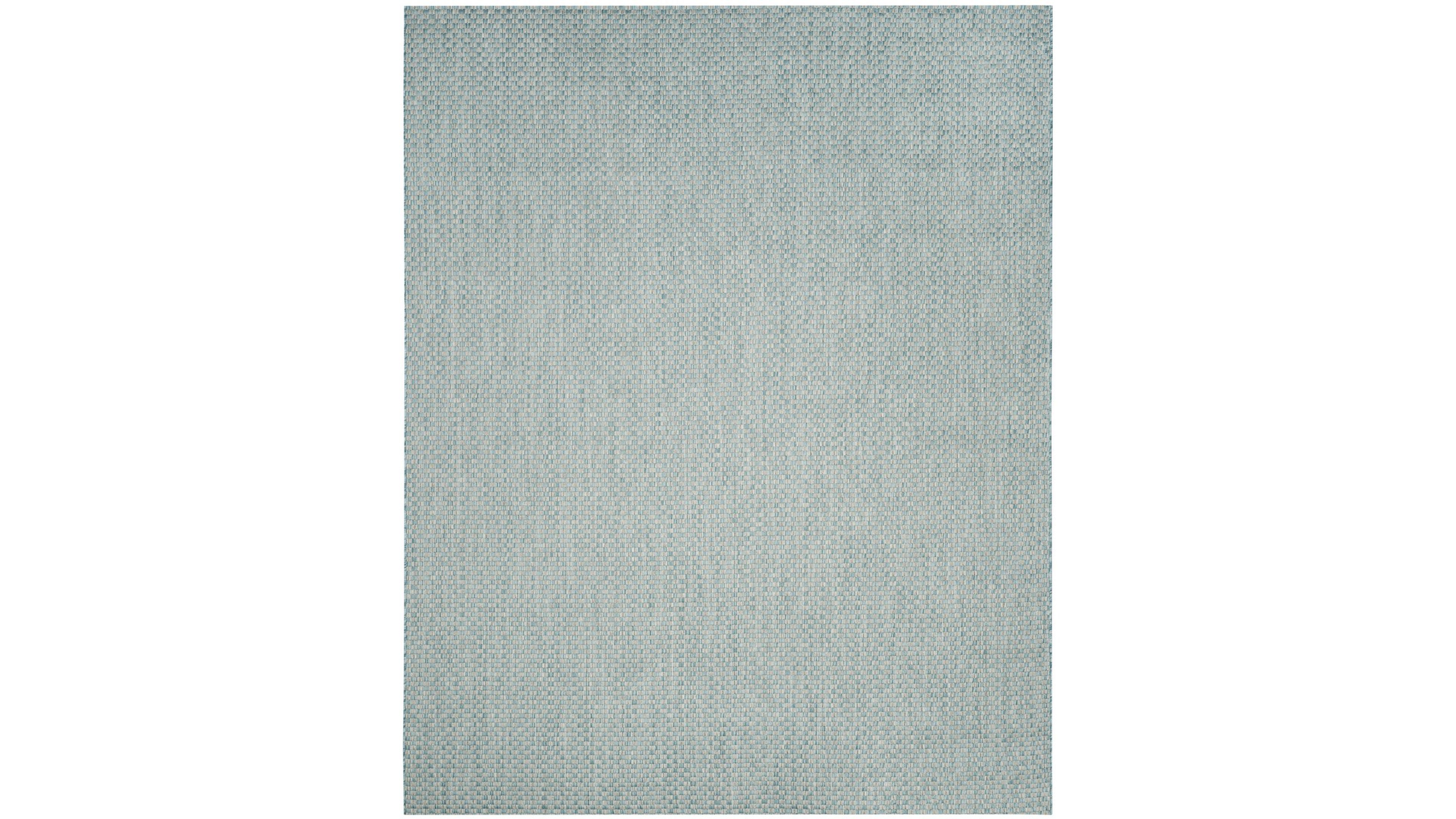 Safavieh Courtyard CY8653 Light Blue and Light Gray 8' x 11' Sisal Weave Outdoor Area Rug