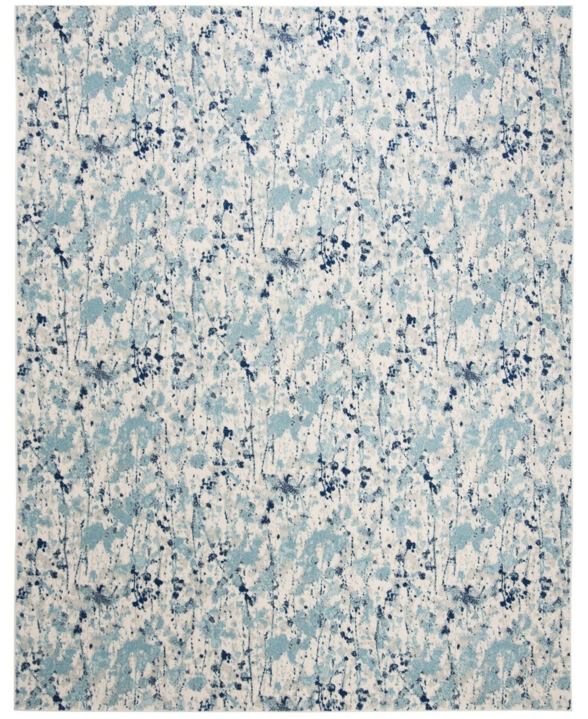 Safavieh Evoke Ivory and Blue 9' x 12' Area Rug - Ivory