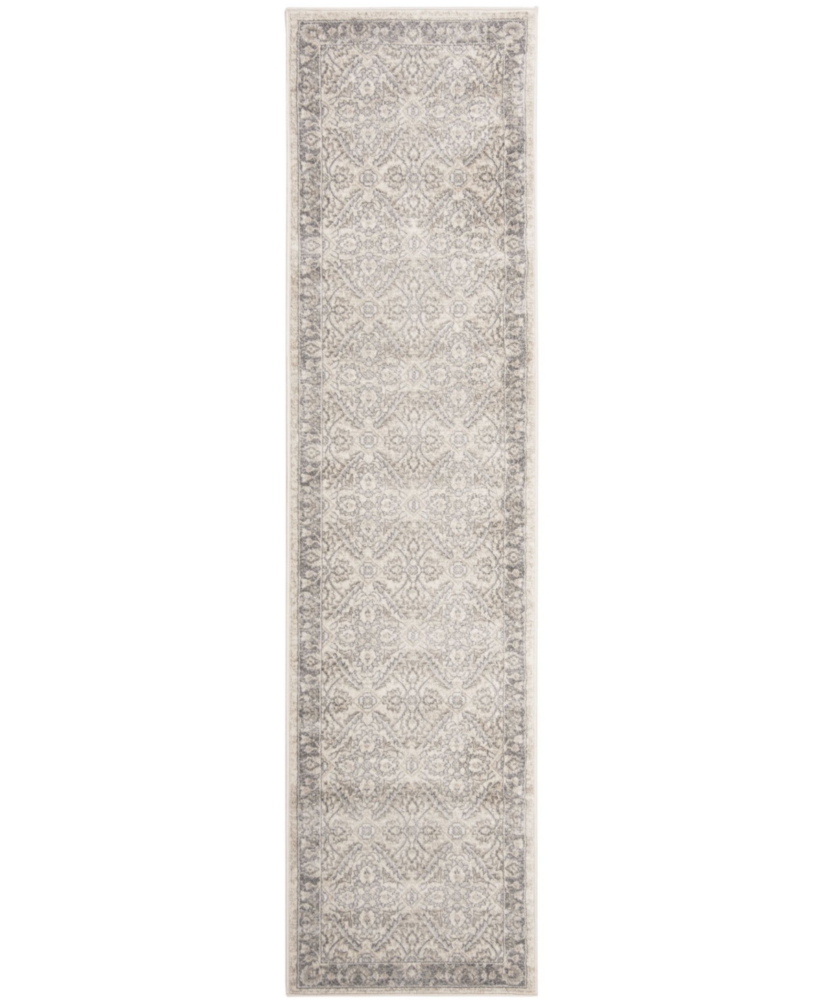 Safavieh Brentwood BNT863and Grey Area Rug - Cream/grey