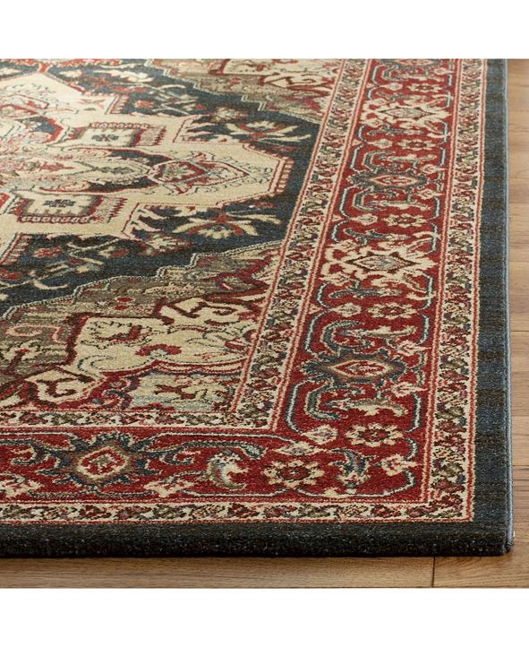 Safavieh Mahal Navy and Red 5'1" x 7'7" Area Rug & Reviews Rugs Macy's