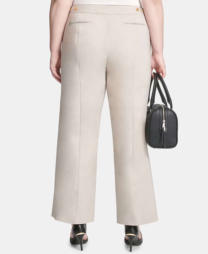 Calvin Klein Plus Size Highline Pants - Macy's