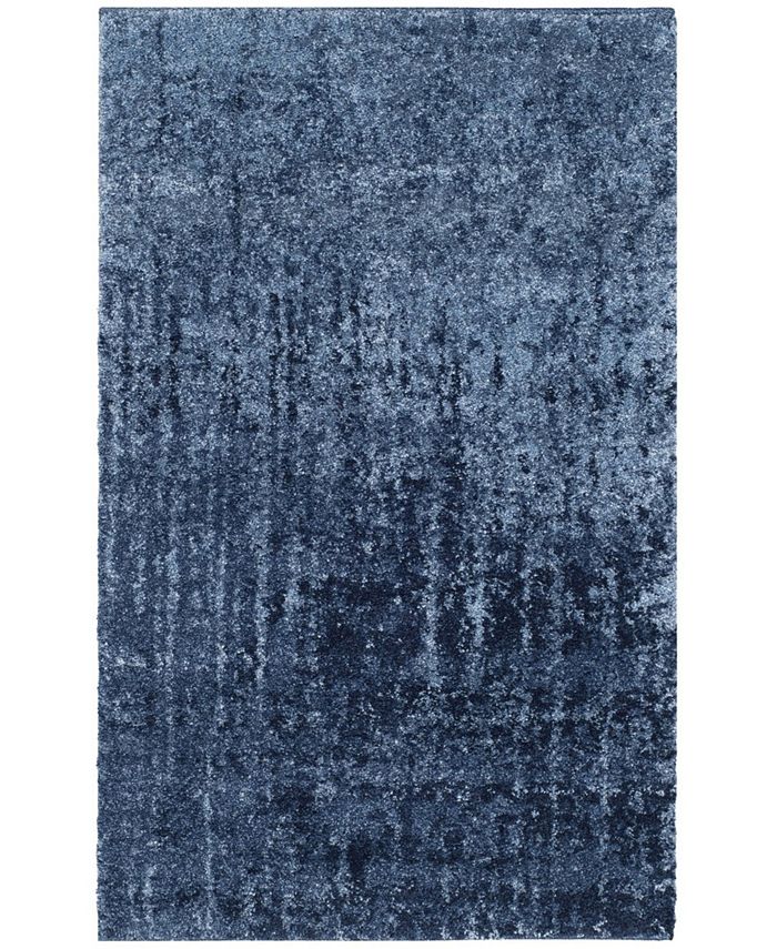 Safavieh Retro Light Blue and Blue 2'6" x 4' Area Rug Macy's