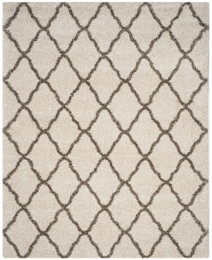 Safavieh Hudson Ivory and Gray 8' x 10' Area Rug Macy's