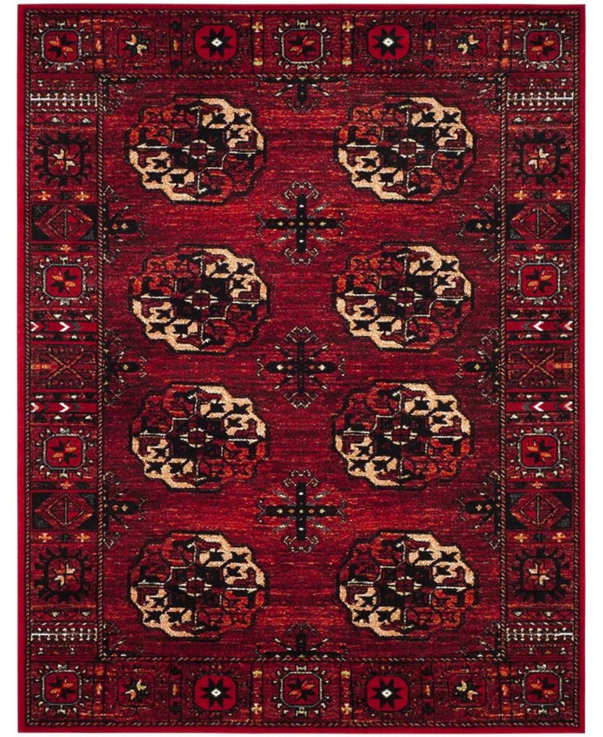 Safavieh Vintage Hamadan 9' x 12' Area Rug - Red/Multi
