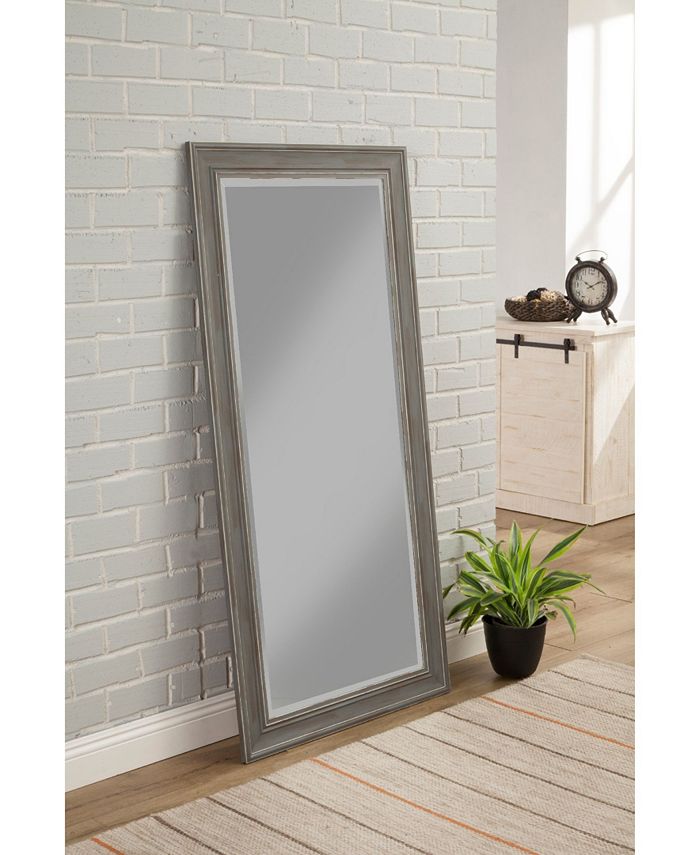 Martin Svensson Home Martin Svensson Antique Grey Farmhouse Full Length Leaner Mirror Macy's