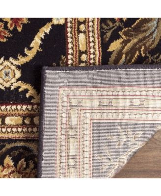 Lyndhurst LNH556 Black 5'3" x 7'6" Area Rug