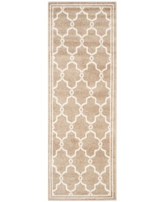Amherst Wheat and Beige 2'3" x 7' Runner Area Rug