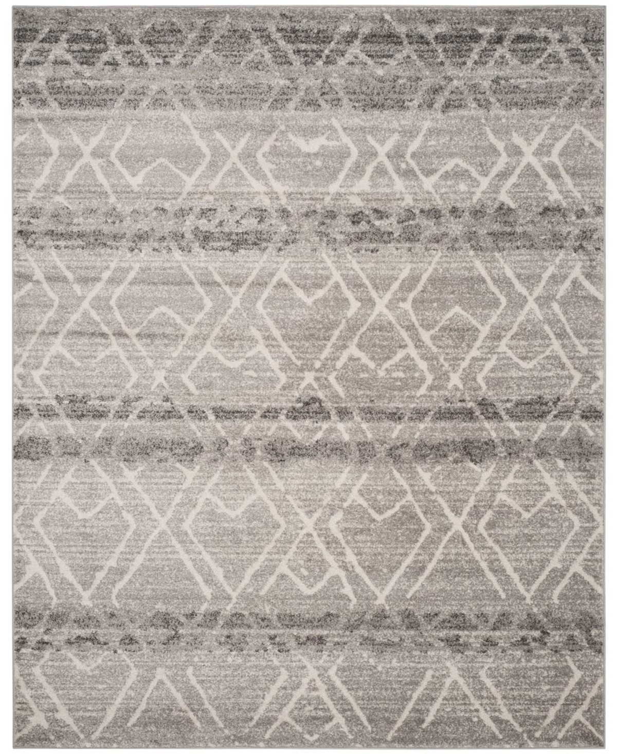 Safavieh Adirondack Silver and Ivory 8' x 10' Area Rug - Silver