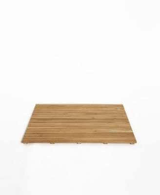 A.R.B Teak & Specialties ARB Teak Bath And Shower Mat-36" X 36" - Macy's